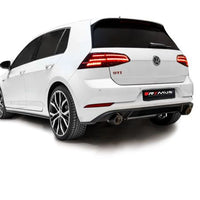 רמוס 2018 פולקסווגן GTI Mk VII (מתיחת פנים) 2.0 ליטר TSI ציר אחורי מפלט (צנרת זנב ודרישות צינורות)