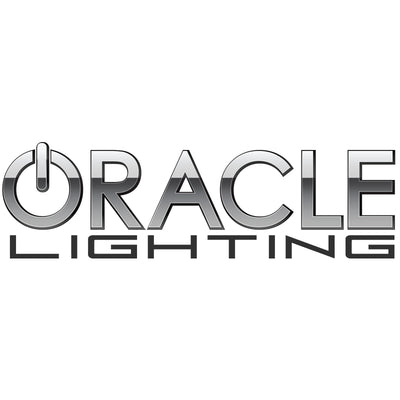 ORACLE Lighting אוניברסלי מואר LED תגי אותיות - גימור משטח Blk מט - T SEE אחריות