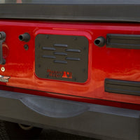מנשא צמיגים Rugged Ridge Delete Plate 07-18 Jeep Wrangler JK