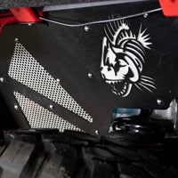 Fishbone Offroad 2018+ Jeep Wrangler JL זוג קדמי אלומיניום - פגושים פנימיים במעיל אבקה שחור