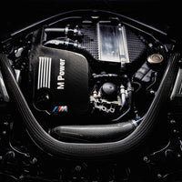 AMS Performance 15-18 BMW M3 / 15-20 BMW M4 עם S55 3.0L Turbo מנוע צינורות טעינה