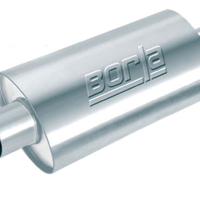 בורלה XR-1 Multi-Core 3 אינץ' Ctr-Ctr סגלגל 16 אינץ' x 4.25 אינץ' x 7.88 אינץ' משתיק מירוץ מצויד במנוע רוטרי