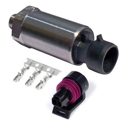 Haltech 5 Bar Motorsport נירוסטה חיישן MAP דיאפרגמה 1/8 NPT (כולל תקע ופינים)