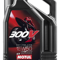 Motul 4L Factory Line Racing Road Racing 300V 15W50