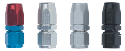 Fragola -8AN Straight Power Flow קצה צינור - שחור