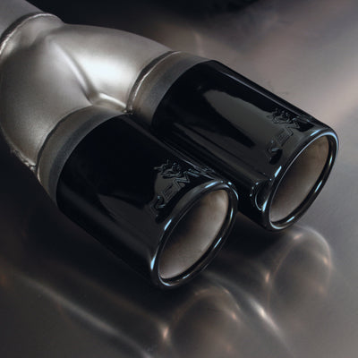 רמוס 2012 ב.מ.וו סדרה 3 F30/F31 2.0L (N20B20B) 76 מ"מ צינור זנב כרום שחור