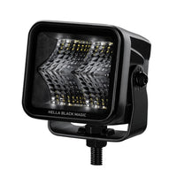 Hella Universal Black Magic 2.7in LED Cube Kit - Flood Beam