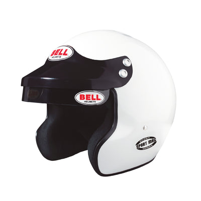 Bell Sport Mag SA2020 V15 Brus קסדת - מידה 61+ (לבן)