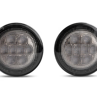 Raxiom 07-18 ג'יפ רנגלר JK Axial סדרת LED ענבר איתותים (מעושן)