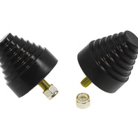 Prothane Universal Bump Stop 2-1/4X2-1/4 Cone w/Stp - שחור