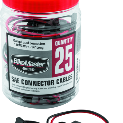 BikeMaster Sae Wire w/Fuse - אמבט 25 חלקים