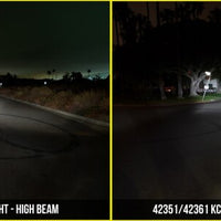 KC HiLiTES 07-18 ג'יפ JK (לא עבור רוביקון/סהרה) 7 אינץ'. Gravity LED DOT פנס (מערכת חבילה זוגית)