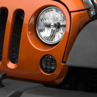 Raxiom 07-18 ג'יפ רנגלר JK Axial LED איתותים קדמיים (מעושן)