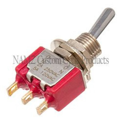 מתג ה-NAMZ Mini High/Low Beam Switch 5-AMP 1/4in. חוֹר