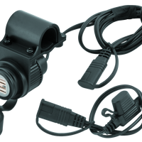 שקע USB כפול BikeMaster עם תושבת