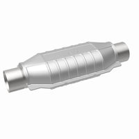 MagnaFlow Conv Univ 2.5 אינץ' מרכז כניסה/יציאה/מרכז אליפסה 12 אינץ' גוף L x 6.5 אינץ' W x 16 אינץ' כולל L