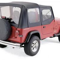 כיסוי צמיגים אוניברסלי 1999-2019 27 אינץ'-29 אינץ' - ג'ינס שחור