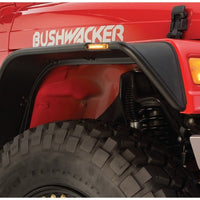 Bushwacker 97-06 Jeep Wrangler Flat Style Flares 4pc - שחור