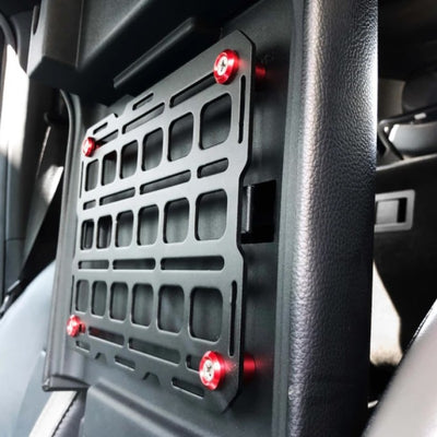 BuiltRight Industries 13in x 19.5in Tech Plate פלדה לוח הרכבה - שחור