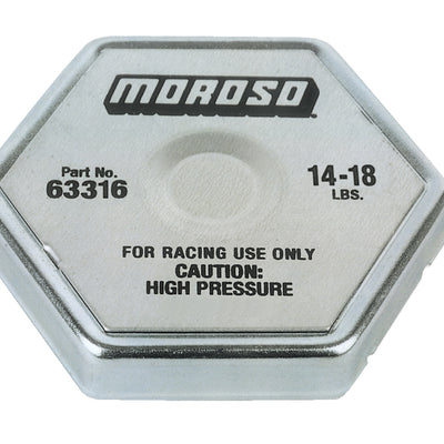 כובע רדיאטור Moroso Racing - 14-18 פאונד