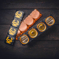 KC HiLiTES FLEX ERA LED בר 10 אינץ'. מגן אור - ענבר (SHIELD בלבד)