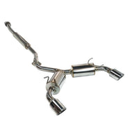 הערה אגזוז Elite Spec CatBack, טויוטה GR86 / סובארו BRZ 2022+, כיסוי קצה מפלדת אל חלד