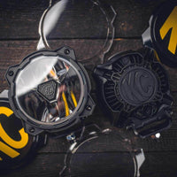 KC HiLiTES Gravity Titan LED 6 אינץ'. - חבילת זוג (ספוט Beam)