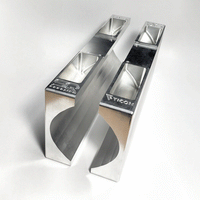 טיקון תעשיות 2.5 אינץ'/3 אינץ'/3.5 אינץ' OD רצף חיתוך צינור ישר נענע