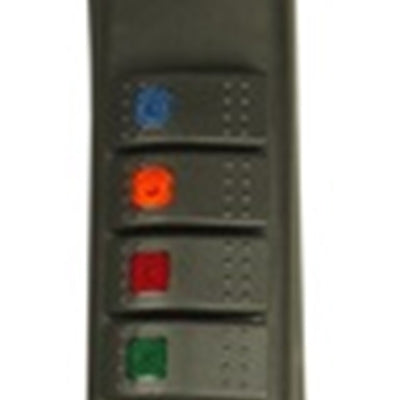 Daystar 2007-2018 ג'יפ רנגלר JK 2WD/4WD - A-Pillar Rocker Switch Pod (כולל מתגים)