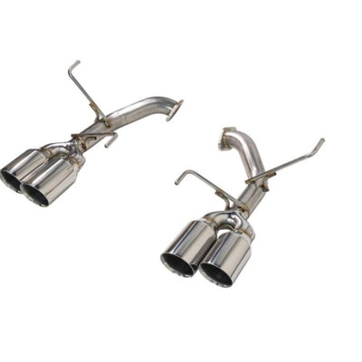 הערה 2022+ סובארו WRX (VB) 4 אינץ' אגזוז סרן עם קצה קיר כפול אל חלד