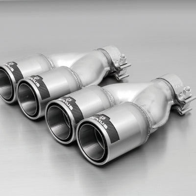 רמוס 2006 פיג'ו 207 3 ו-5 דלתות 1.4L/1.6L HDI 84 מ"מ ישר עם סט צינור זנב הכנס פחמן