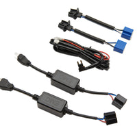 Raxiom 97-18 Jeep Wrangler TJ/JK Axial Spider LED פנס עם Amber DRL- Chrome Hsng (עדשה שקופה)