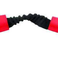 BikeMaster Bar Harness Tiedown Assist - שחור/אדום