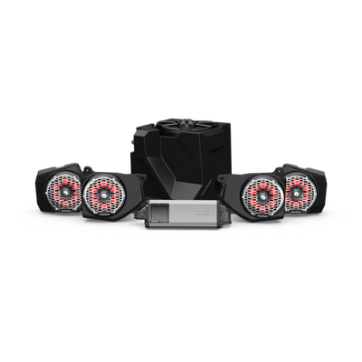 Rockford Fosgate Polaris Ranger Stage-6 מערכת שמע לפיקוד נסיעה (Gen-2)