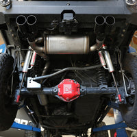 aFe Vulcan Series 2.5in 304SS Cat-Back Exhaust 07-18 Jeep Wrangler (JK) V6-3.6/3.8L with טיפים שחורים