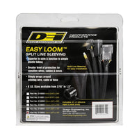 DEI Split Wire Sleeve Easy Loom 19mm-3/4in x 10 שחור