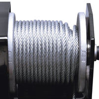 Superwinch 2000 LBS 12V DC 5/32in x 49ft חבל פלדה LT2000 כננת