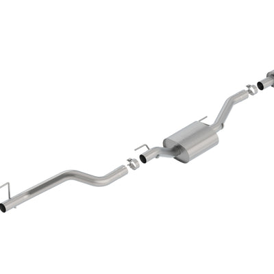 Borla 2020 Jeep Gladiator JT 3.6L V6 AWD 2.75in S-Type Climber Catback עם טיפ להנחה