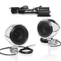 Boss Audio Systems מגבר רמקול לאופנוע/ Bluetooth/ רמקולים 3 אינץ'