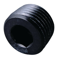 Fragola 1/2 NPT Pipe Plug- פנימי שחור