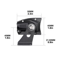 XK Glow Razor Light Bar עזר לאורות גבוהים נהיגה ללא חוט ומתג 20 אינץ'