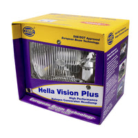 Hella Vision Plus 8 אינץ' x 6 אינץ' פנס ראש המרת קרן אטומה - מנורה יחידה