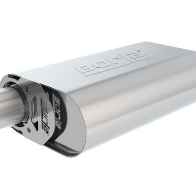 בורלה ארגז משתיק קול SBC חם 350/383 3 אינץ' אופסט/אופסט 14 אינץ' x 4.35 אינץ' x 9 אינץ' משתיק קול סגלגל