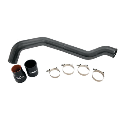Wehrli 04.5-10 שברולט 6.6L LLY/LBZ/LMM Duramax Driver Side 3in Intercooler Pipe - שחור מבריק