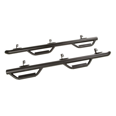 Rugged Ridge Spartan Nerf Bar במרקם שחור 07-18 ג'יפ רנגלר JKU 4 דלתות