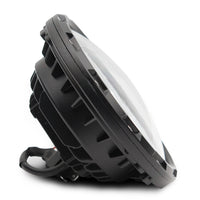 Raxiom 97-18 Jeep Wrangler TJ/JK Axial Spider LED פנס עם Amber DRL- Chrome Hsng (עדשה שקופה)