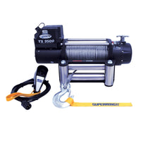 Superwinch 9500 LBS 12V DC 11/32in x 95ft חבל פלדה טייגר Shark 9500 Winch