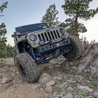 KC HiLiTES SlimLite 6 אינץ'. LED אור 50w Spot Beam (מערכת Pair Pack) - שחור