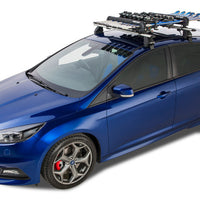 מנשא סקי/סנובורד אוניברסלי Rhino-Rack - מתאים ל-6 זוגות מגלשיים או 4 סנובורדים - שחור