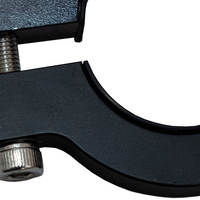 Fishbone Offroad Tube Door Mirror Billet אלומיניום - מעיל אבקה שחור